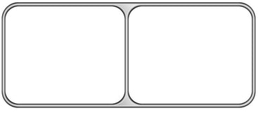 Black Neoprene Molded Seals- Mitsubishi MSC105CVS Manifold Seal - 10 PK