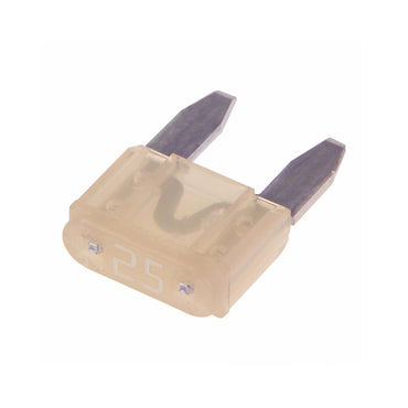 ATM / APM / MIN Mini Automotive Blade Fuse - 25 Amp - 5 Pack