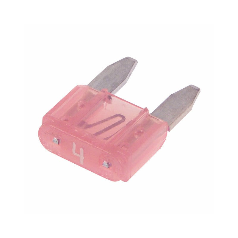 ATM / APM / MIN Mini Automotive Blade Fuse - 4 Amp - 5 Pack