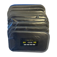 Rectangle Gum Rubber Radial Tire Repair Patch 3" x 5" Inch - 10 Pack