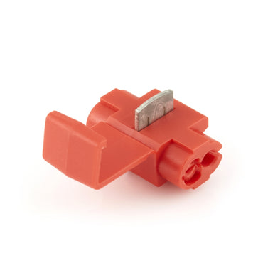 Red Instant Tap Quick Splice Connector 22-18 Gauge - 100 Pack