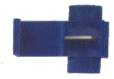 Blue Instant Tap Quick Splice Connector 16-14 Gauge - 100 Pack