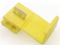 Yellow Instant Tap Quick Splice Connector 12-10 Gauge - 100 Pack