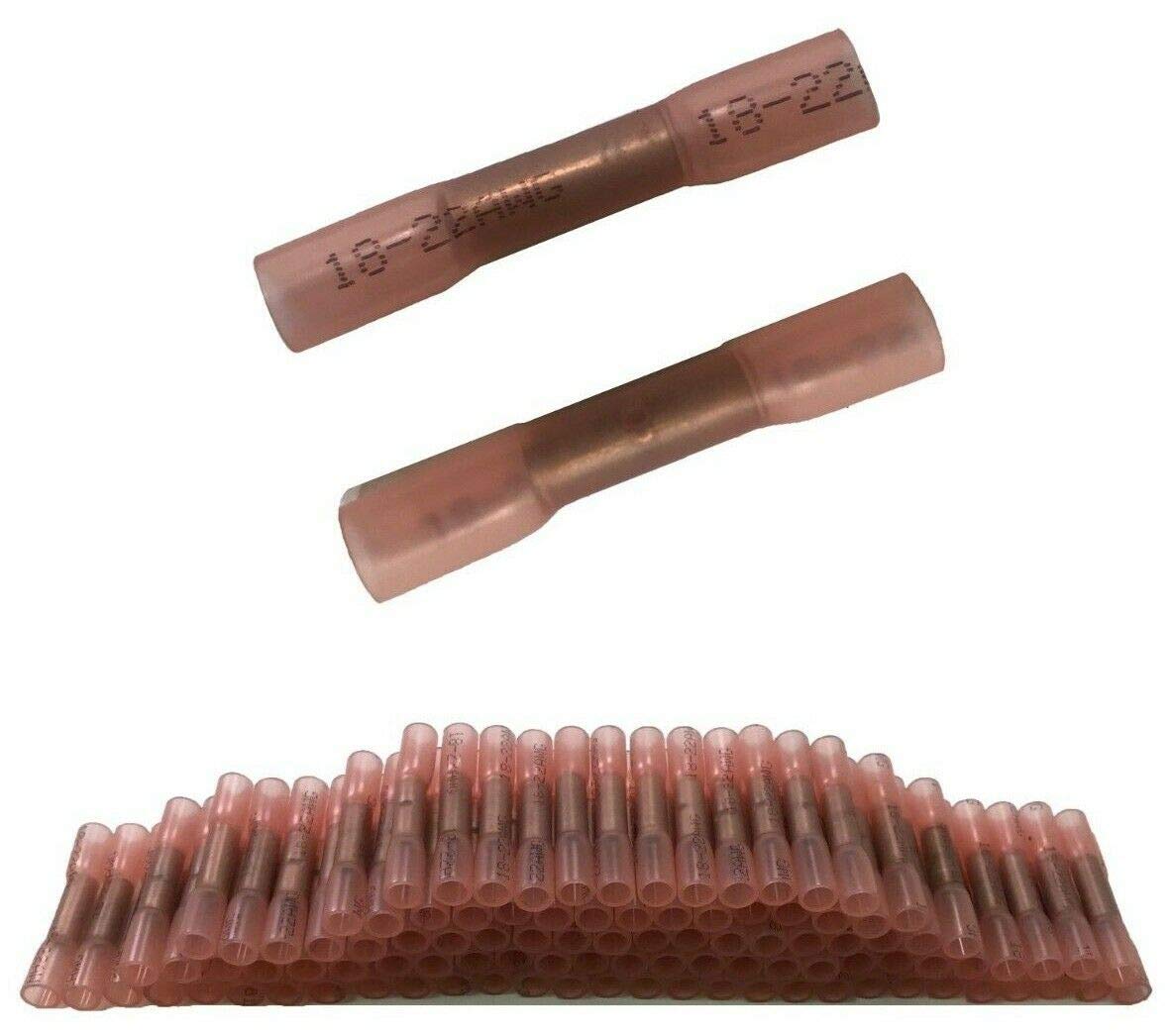 thumbnail image 2 of 200-Piece Heat Shrink Butt Connectors Kit – Marine Auto Wire Crimp Terminals, 22-10 AWG 2 of 6