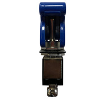 20 Amp Heavy Duty 12V Metal Toggle Switch with Flip-Up Safety Cover - Red or Blue