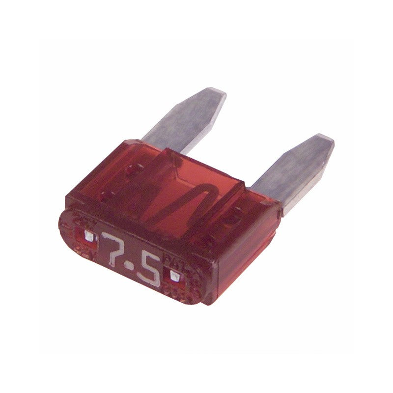 ATM / APM / MIN Mini Automotive Blade Fuse - 7.5 Amp - 5 or 50 Pack ...