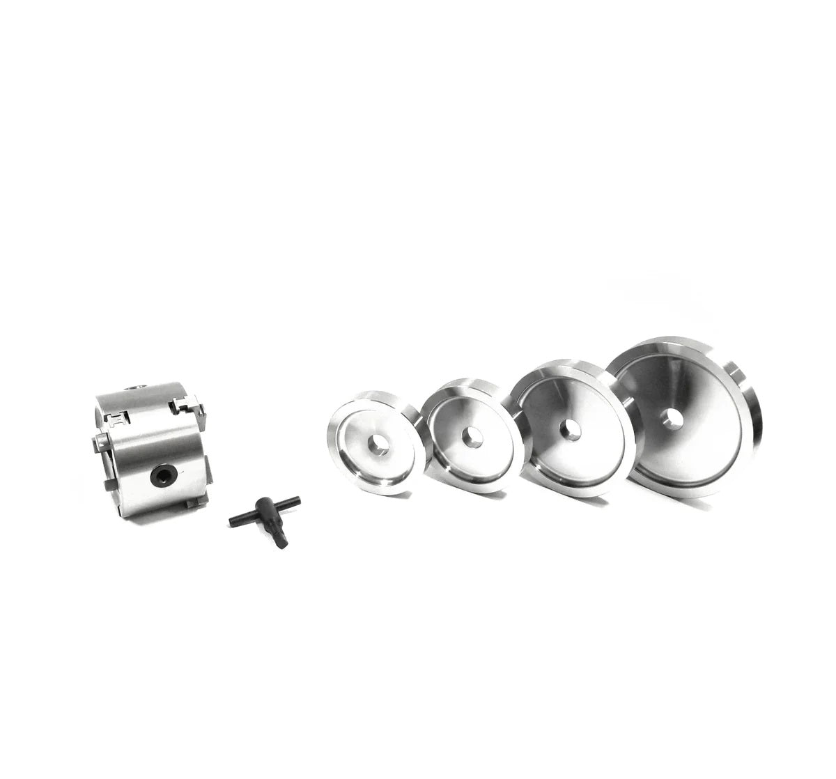 1" Double Chuck Adapter Set