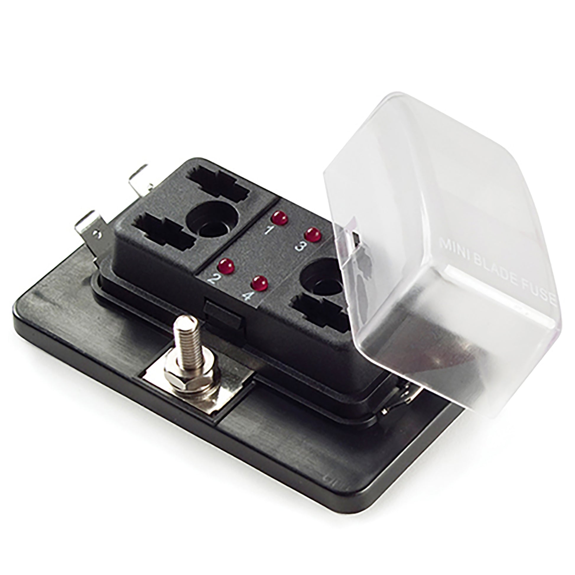 Fuse Block ATM With LED Indicators - 4 Position