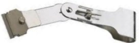 Standard Metal 3-Way 8" Safety Razor Blade Holder Scraping Tool