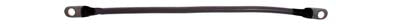 Black 12" 6 Gauge Lug to Lug (11/32) Golf Cart Battery Cable