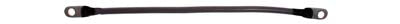 Black 18" 6 Gauge Lug to Lug (11/32) Golf Cart Battery Cable