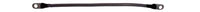 Black 18" 6 Gauge Lug to Lug (11/32) Golf Cart Battery Cable