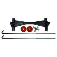 Universal 7" Battery Clamp with 12" Hold Down Bolts Kit
