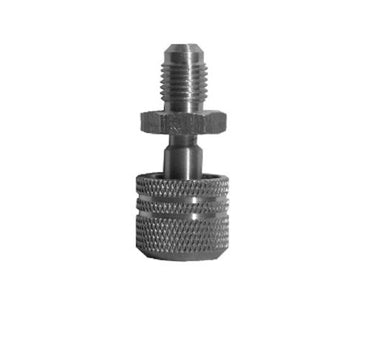 R134a Straight Anti-Blowback Valve 1/2" ACME Male x 1/2" ACME Female
