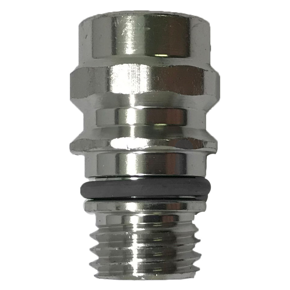 10 Pack OE Style High Side Port Adapter R-134a A/C Service Schrader Valve Primary Seal Fitting