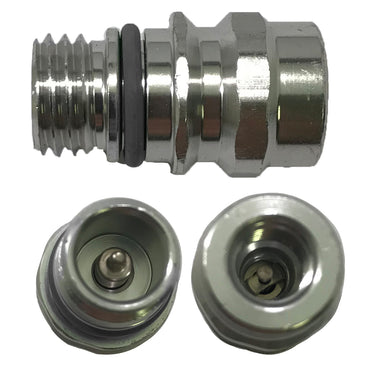 Factory OE Style R134a High Side Primary Seal Fitting for Chrysler, Ford, and GM - Each