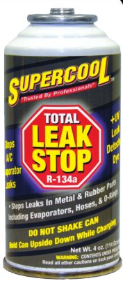 SuperCool Total AC Leak Stop with UV Leak Detection Dye 4 oz. – Sherco