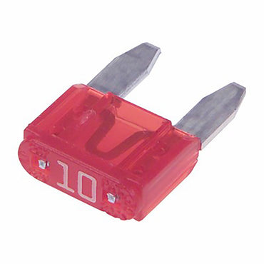 10a ATM (Mini) Blade Fuses made in USA, 5 per Pack