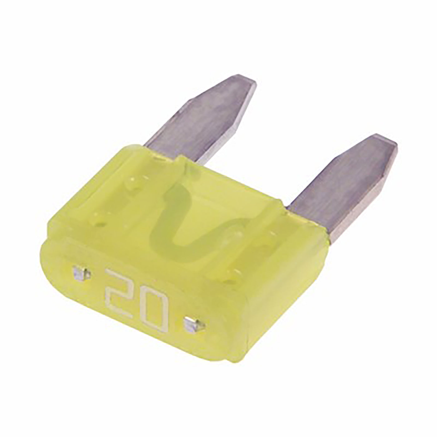 20a ATM (Mini) Blade Fuses made in USA, 25 per Pack