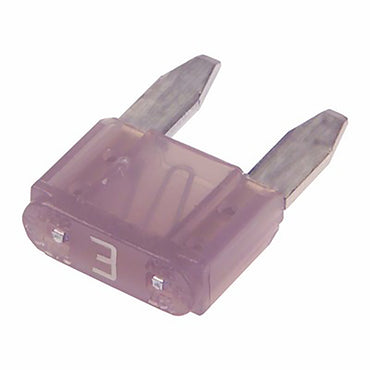 3a ATM (Mini) Blade Fuses made in USA, 5 per Pack