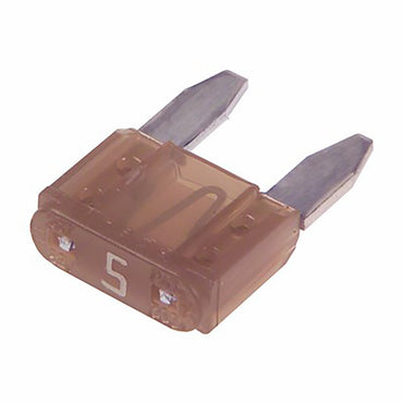 5a (Mini) Blade Fuses made in USA, 25 per Pack