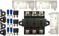 Stack-able ATO/ATC & ATM/MIN Fuse Panel Distribution Block - 3 Pack