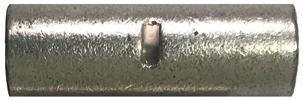 Non-Insulated Step Down Butt Connector 6 to 8 Gauge - 10 Pack