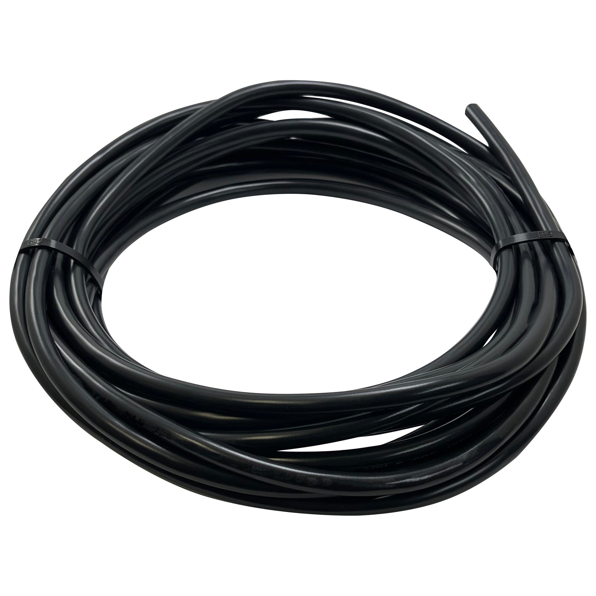 25 FT Coil Black 2 AWG Gauge Battery Cable Switch Starter & Ground Wire