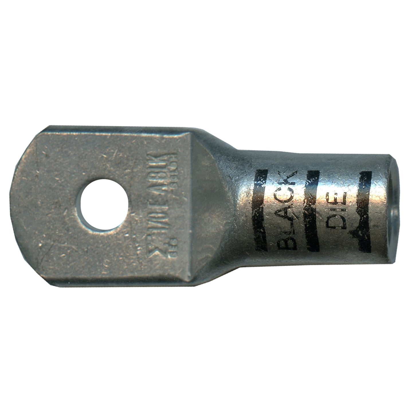 Mega HD Copper Lug - Plated 1/0 AWG 1/4" Stud Black - 5 Pack