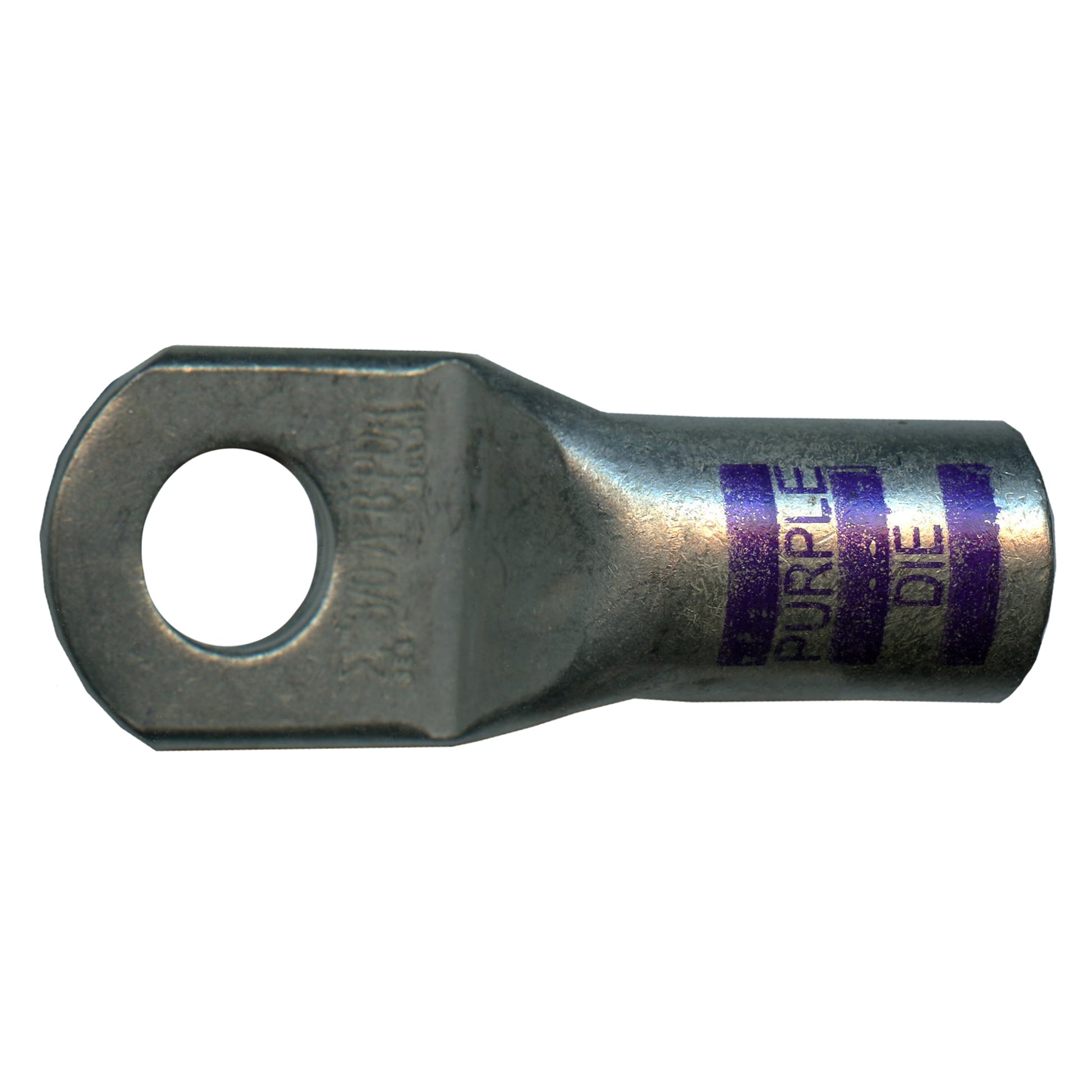 Mega HD Copper Lug - Plated 3/0 AWG 1/2" Stud Purple - 5 Pack