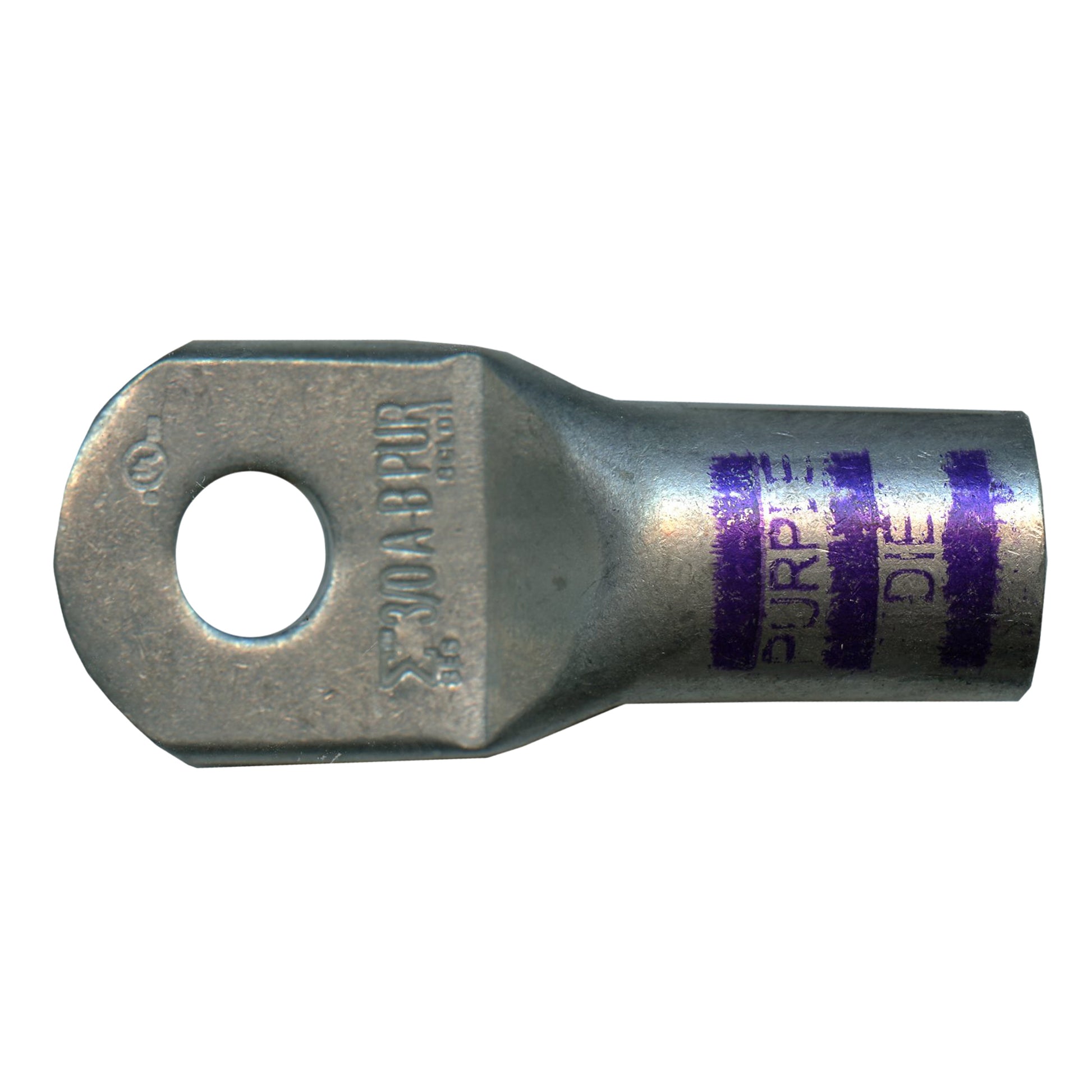 Mega HD Copper Lug - Plated 3/0 AWG 3/8" Stud Purple - 5 Pack