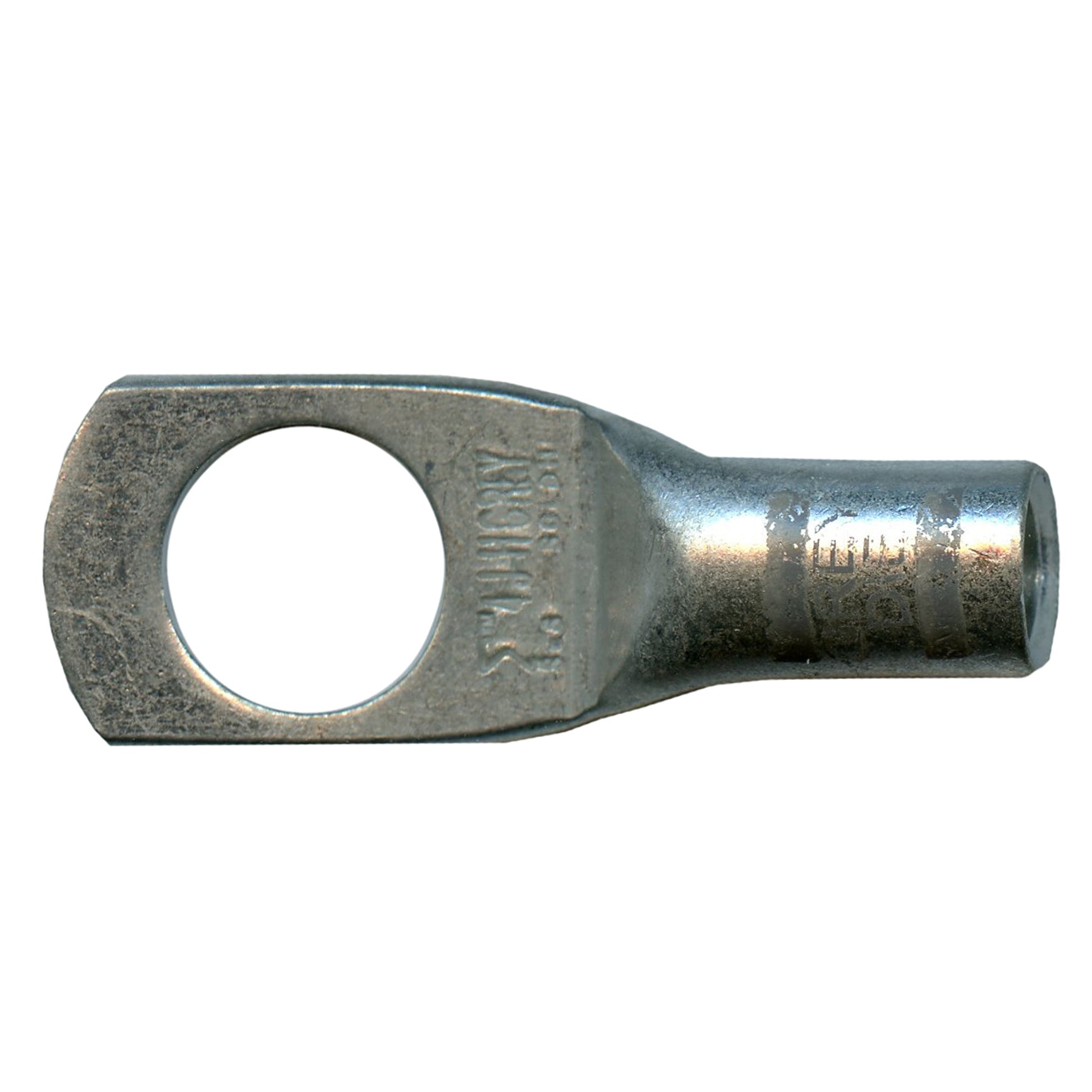 Mega HD Copper Lug - Plated 4 AWG 1/2" Stud Gray - 50 Pack