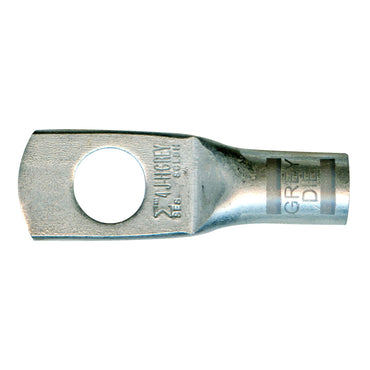 Mega HD Copper Lug - Plated 4 AWG 3/8" Stud Gray - 50 Pack