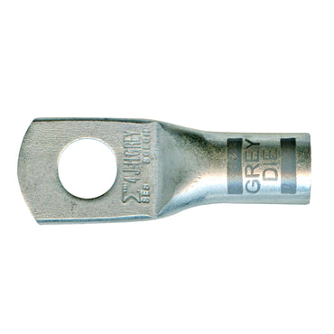 Mega HD Copper Lug - Plated 4 AWG 5/16" Stud Gray - 5 Pack