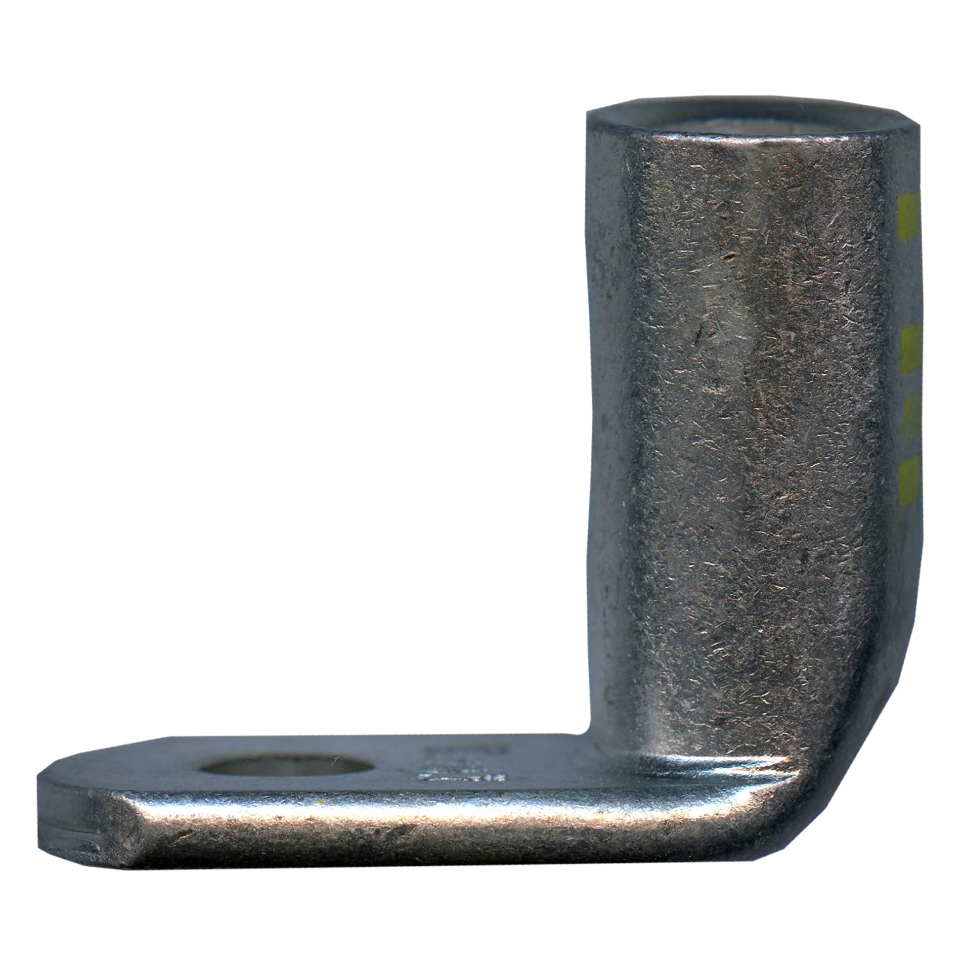 Mega HD Copper Lug - Plated 90-Deg 4/0 AWG 3/8" Stud Yellow - 50 Pack