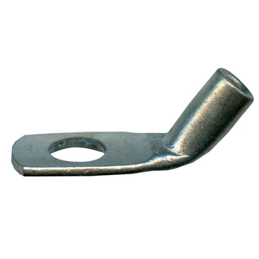 Mega HD Copper Lug - Plated 45-Deg 6 AWG 3/8" Stud Blue - 50 Pack