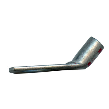 Mega HD Copper Lug - Plated 45-Deg 8 AWG 3/8" Stud Red - 50 Pack