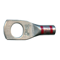 Mega HD Copper Lug - Plated 8 AWG 3/8" Stud Red - 50 Pack