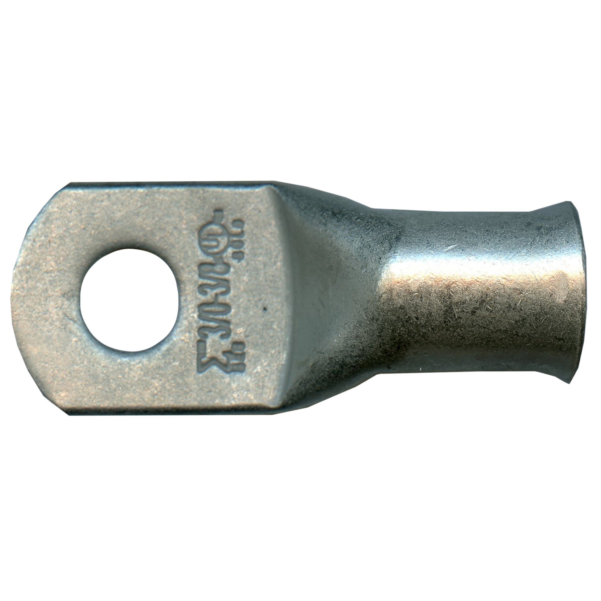 Standard Tinned Copper Lug 3/0 AWG 3/8" Ring Size - 100 Pack
