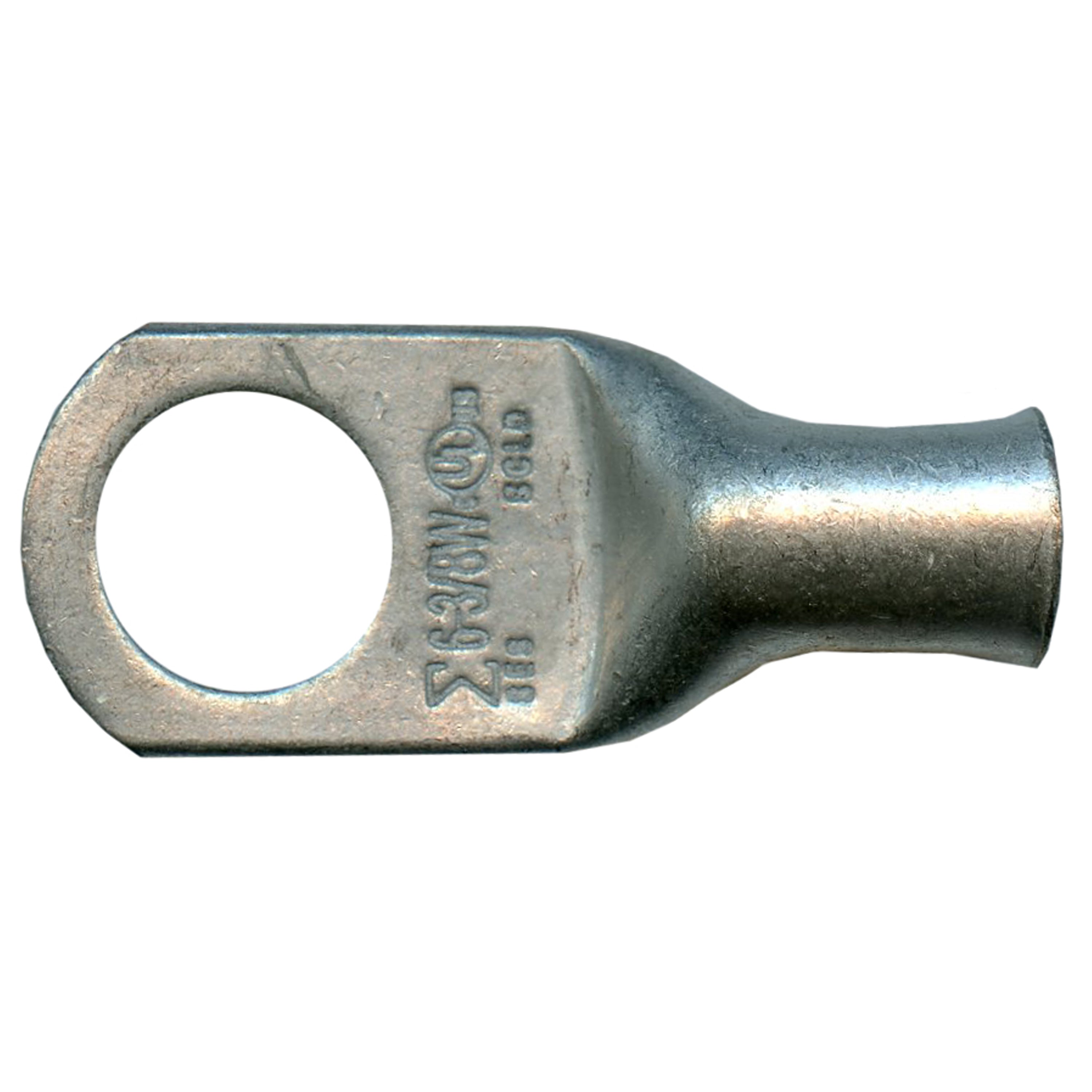Standard Tinned Copper Lug 6 AWG 3/8