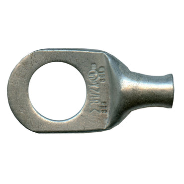 Standard Tinned Copper Lug 8 AWG 1/2" Ring Size - 10 Pack