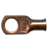Standard Copper Lug 2 AWG 1/2" Ring Size - 100 Pack