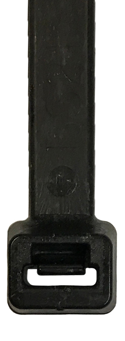 Heavy Duty Black 24" Inch Cable Ties 175 lbs - 50 Pack