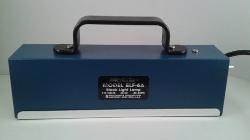 Spectroline BLF-6A  UltraViolet UV Hand Lamp Black Light 115V 60Hz .20A