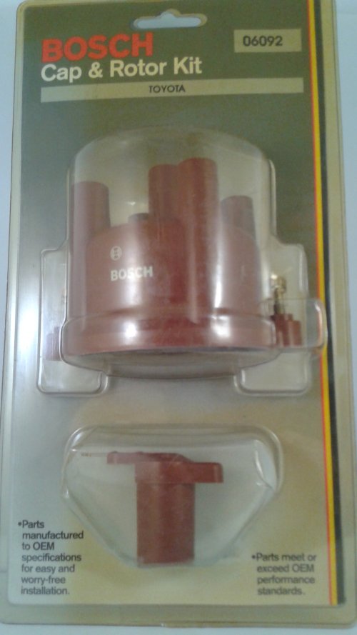 Dist Cap/Rotor 85 Toyota 2.4L