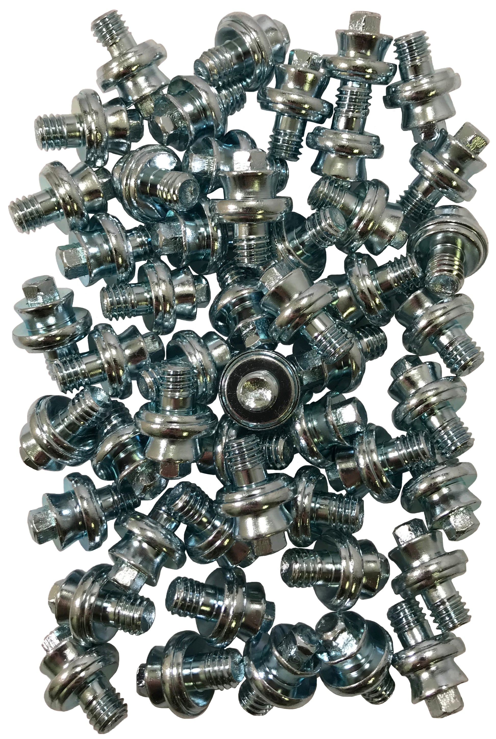 Automotive OEM Battery Side Post 3/8" Short Terminal Bolt - 10 Pack