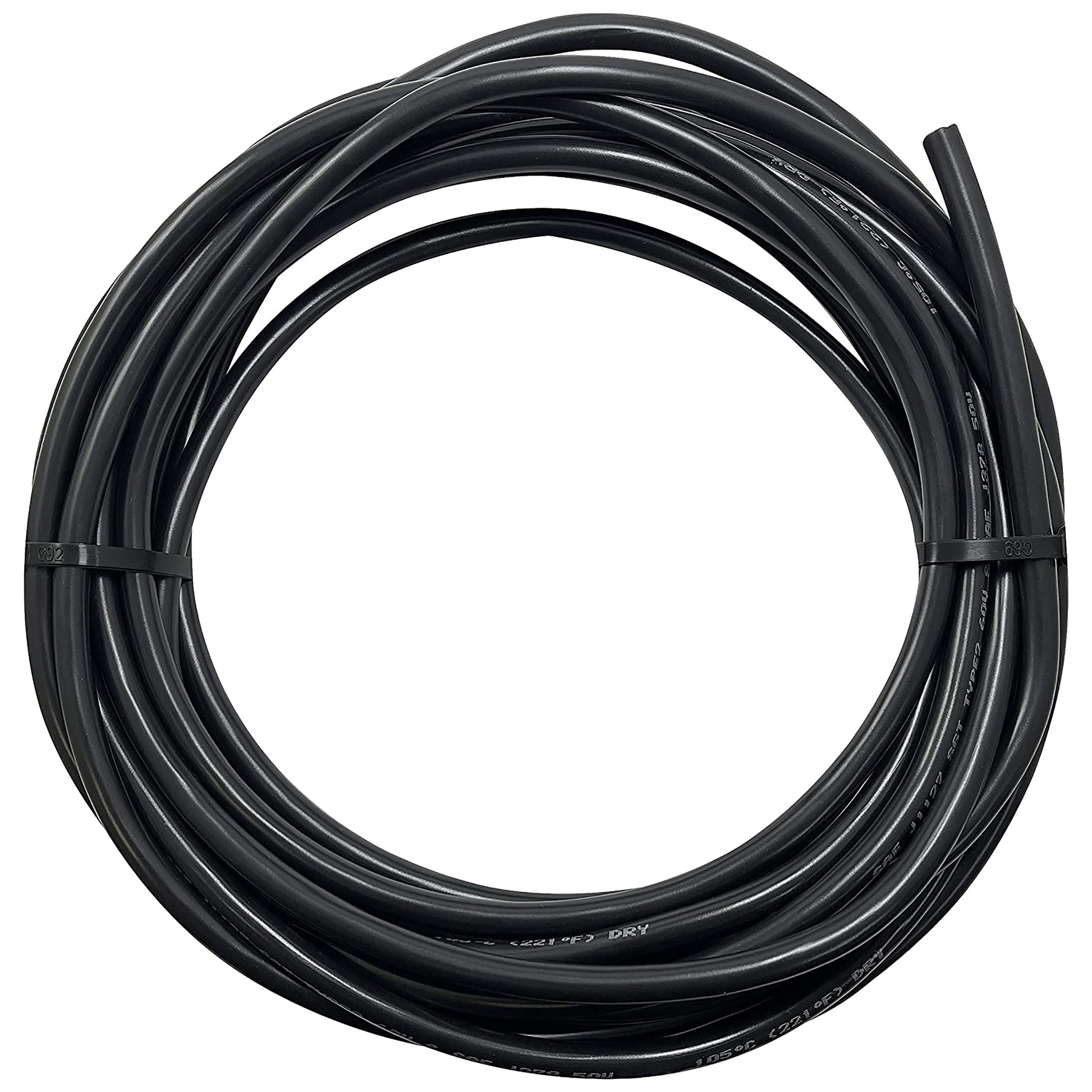 Black 1/0 Gauge Automotive Battery Cable - 100 FT
