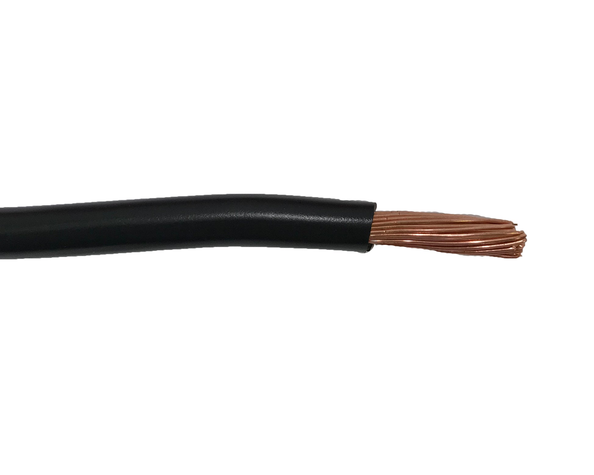 Black 1/0 Gauge Automotive Battery Cable - 100 FT