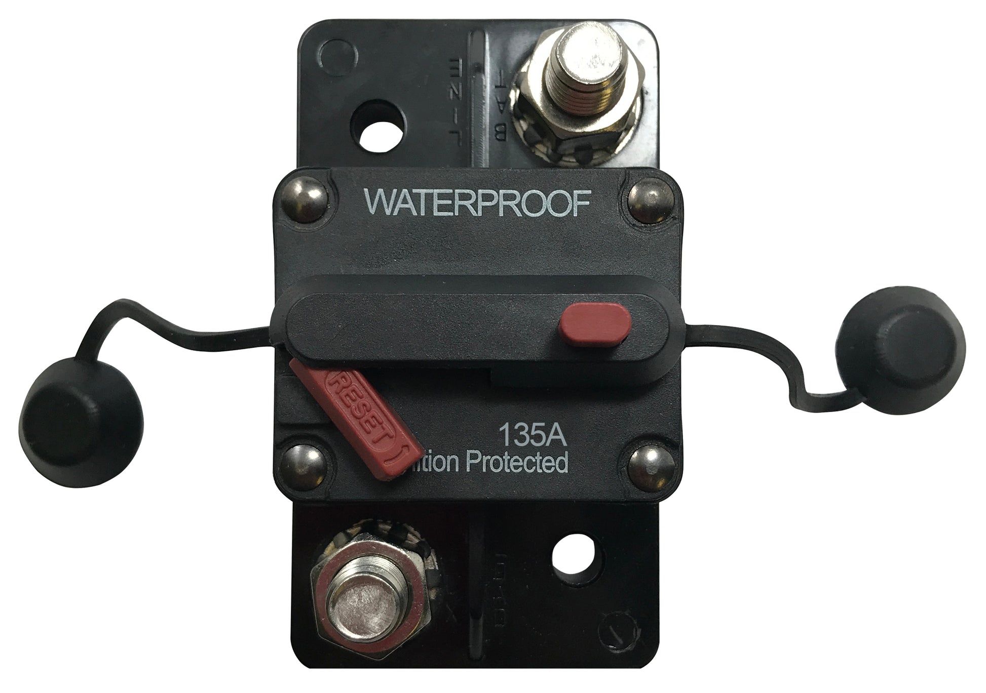 Waterproof Manual Reset Circuit Breaker - 135 Amp