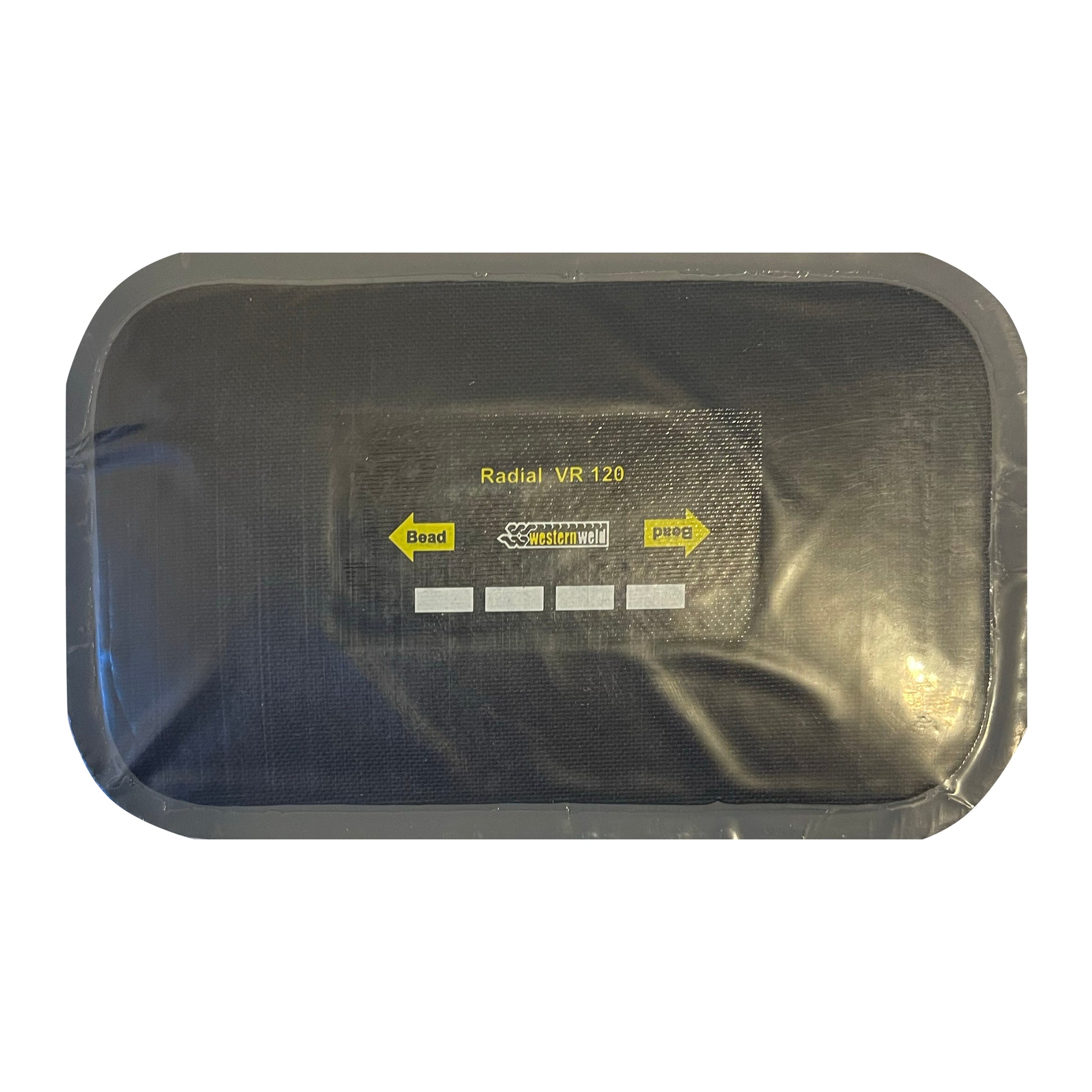 Rectangle Gum Rubber Radial Tire Repair Patch 3" x 5" Inch - 10 Pack